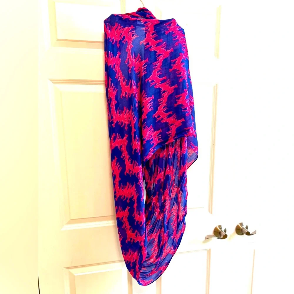 Lilly Pulitzer Riley Infinity Loop Scarf 72”x28” - Picture 1 of 8